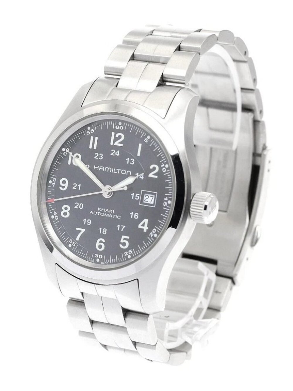 HAMILTON Khaki field H706050 black Dial Automatic Men's Watch_922898